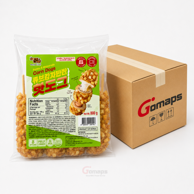 BONG CHEF CRISPY POTATO HOTDOG 100G x 8 x 5