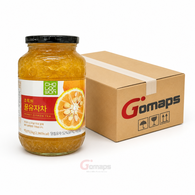 Chorokwon Honey Citron Tea (Halal) 1KG x 12