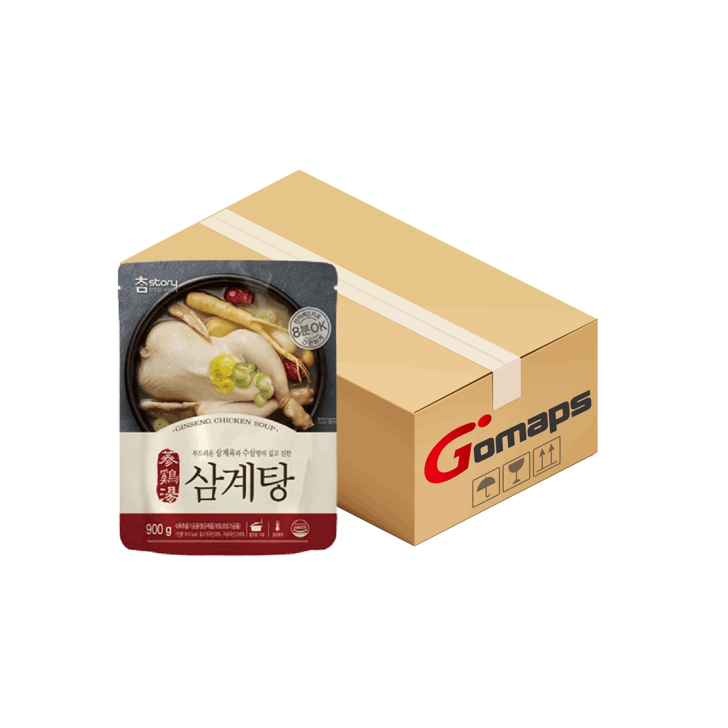 진한 삼계탕 900G X 12입