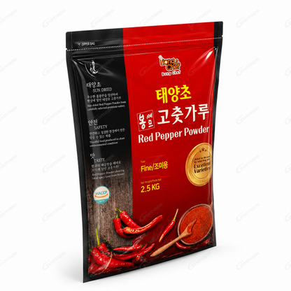 Chef Bong Red Pepper Powder (for seasoning) 2.5KG x 4 packs