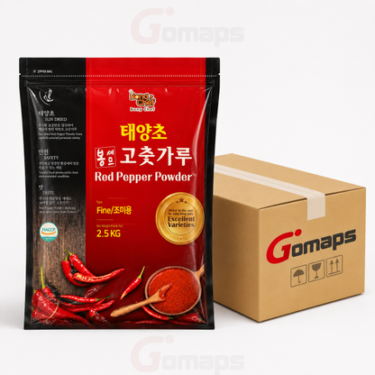 Chef Bong Red Pepper Powder (for seasoning) 2.5KG x 4 packs