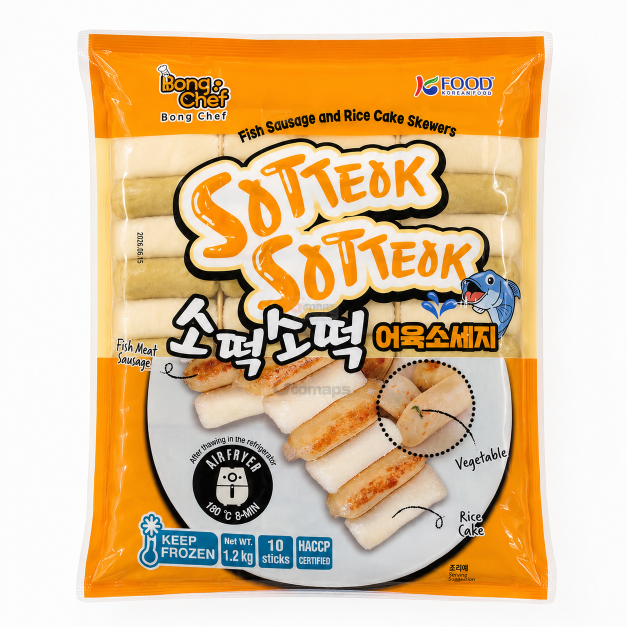 봉셰프 소떡소떡 120G x 10/8