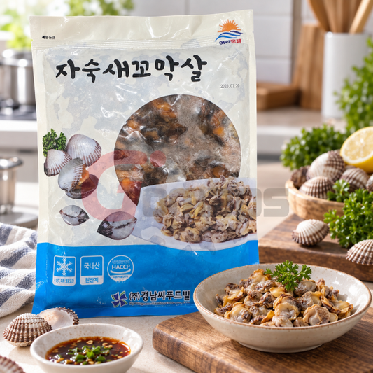 자숙 꼬막살(블럭) 1KG x 10