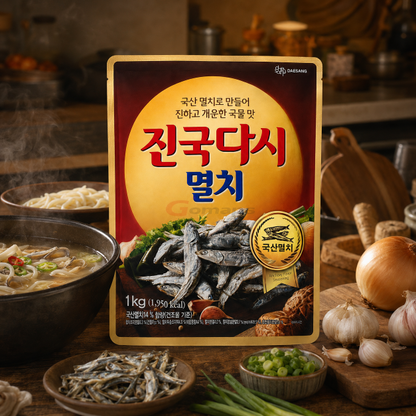 Cheongjeongwon Jinguk Anchovy Dashada 1KG x 10