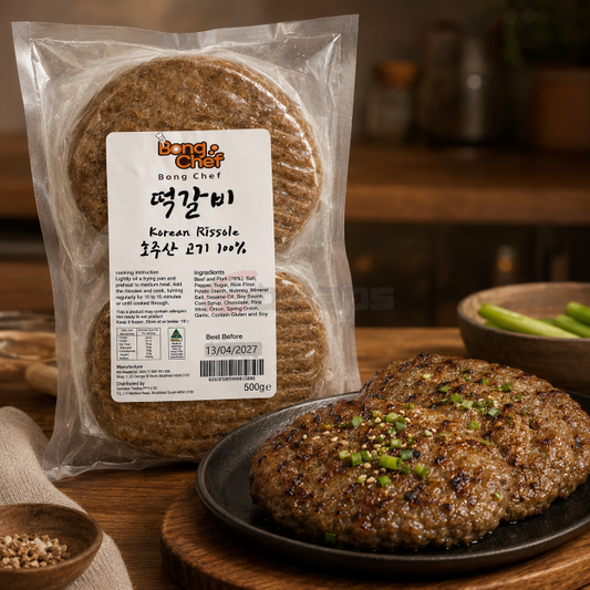 Bong Chef  Tteokgalbi (Korean Rissoles) 500G