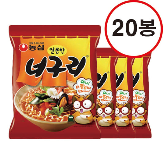 Nongshim Neoguri Ramen Spicy Flavor (Multi) 120G x 20 packs