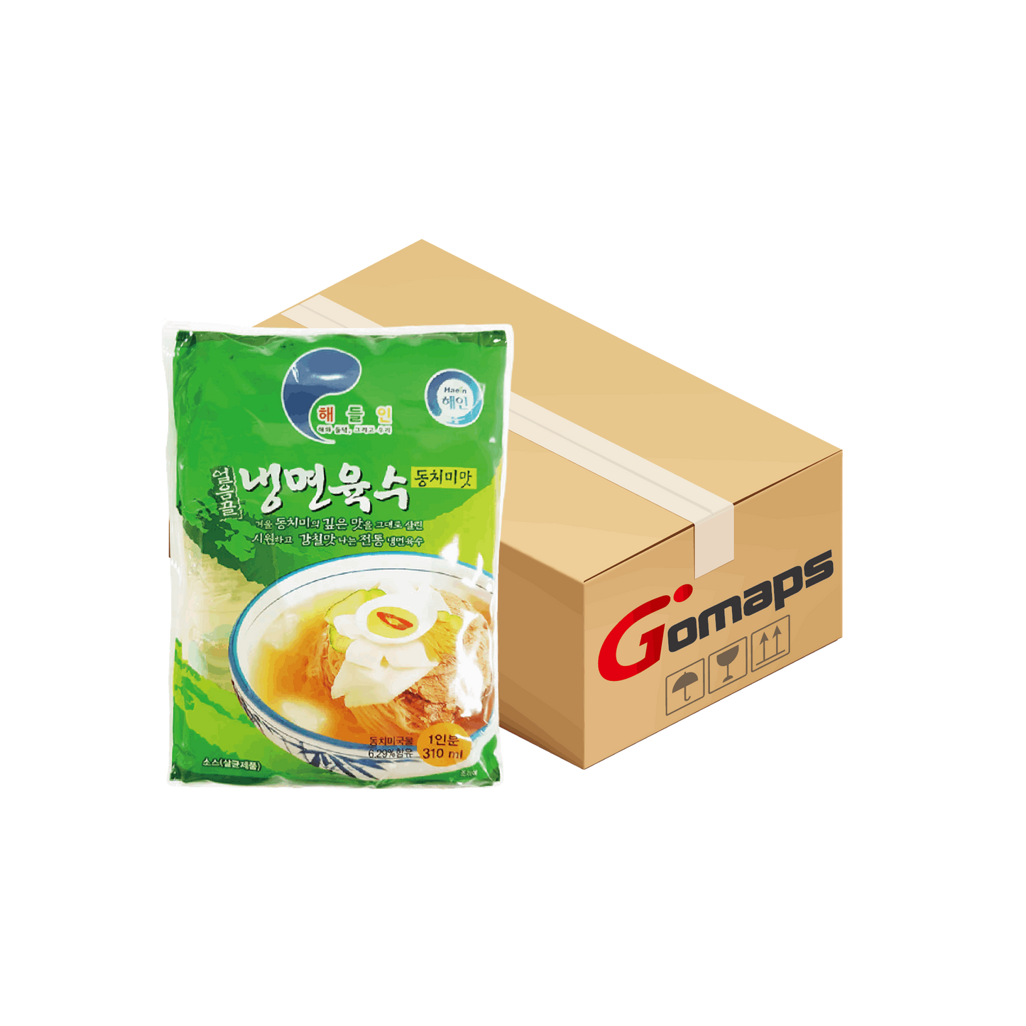 해인 얼음골냉면육수(동치미) 310G X 30입