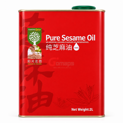 SUNSHINE FARM Sesame Oil 2L x 6