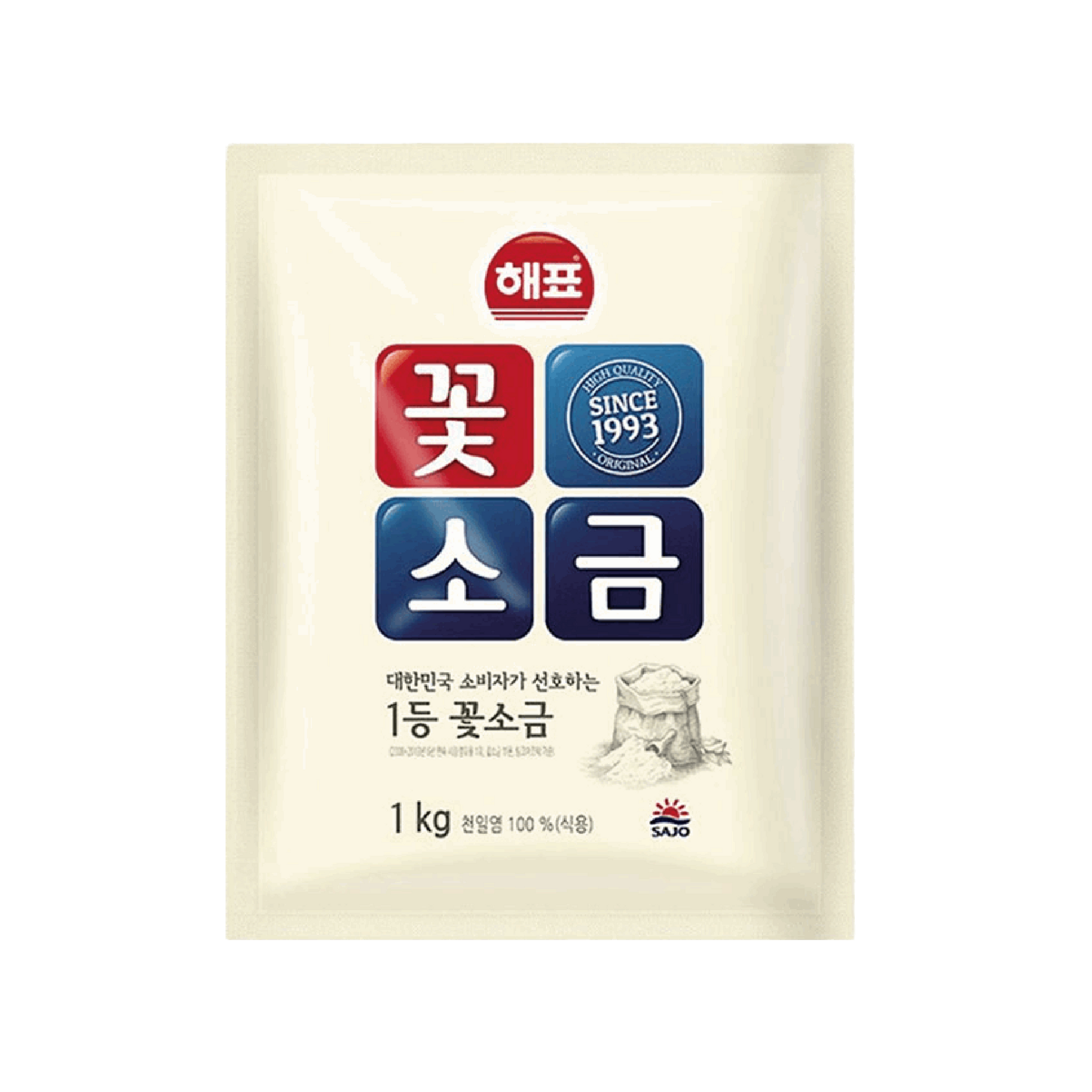 사조해표 꽃소금 1KG x 15