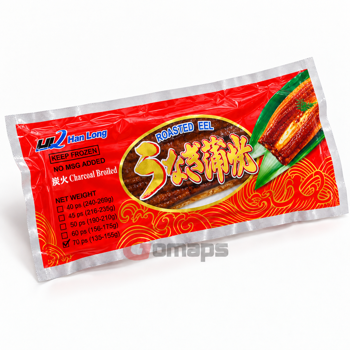 FROZEN PREPARED EEL WITH SAUCE 135-155G 35PCS