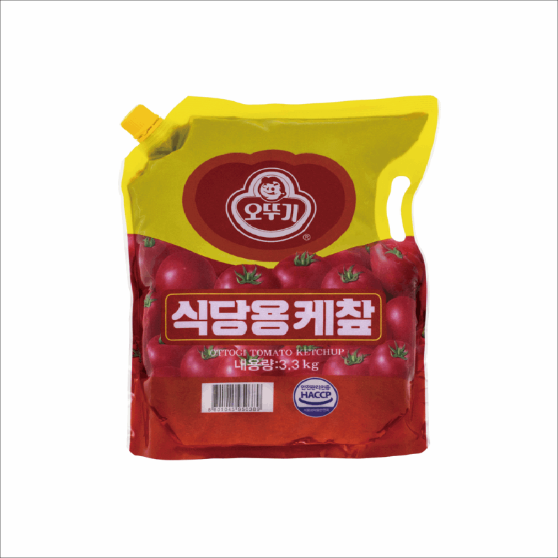 오뚜기 토마토케찹(스파우트팩) 3.3KG x 4