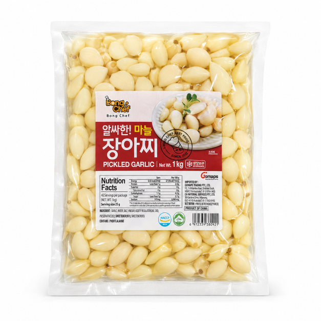 Bong Chef Garlic Pickles 1KG x 10