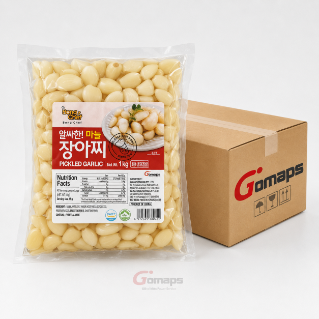 Bong Chef Garlic Pickles 1KG x 10