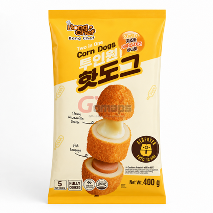 Bong Chef Crispy Cheese Hot Dog 80G x 5 x 12