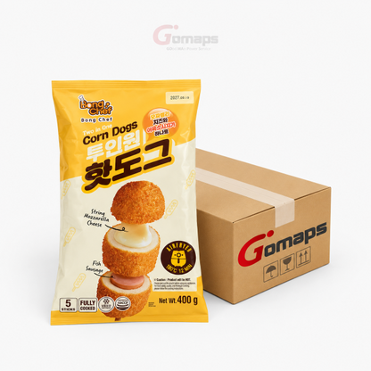 Bong Chef Crispy Cheese Hot Dog 80G x 5 x 12