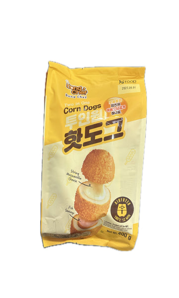 봉셰프 바삭한 반반핫도그 80G x 5