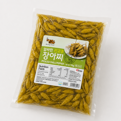 봉셰프 산고추 장아찌 1KG x 10