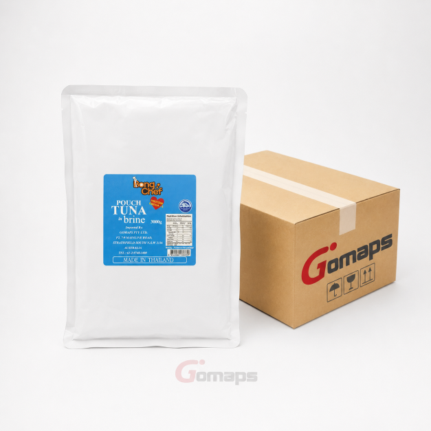 봉셰프 참치 파우치 (워터) 3KG x 4