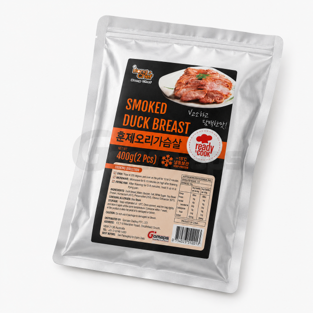Smoked Duck Breast 2P (400G)