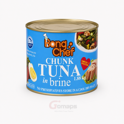 Chef Bong Water Can Tuna 1.88KG x 6
