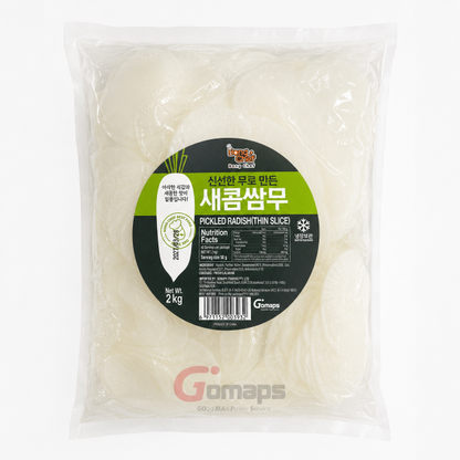 봉셰프 새콤쌈무(파우치) 2KG x 5
