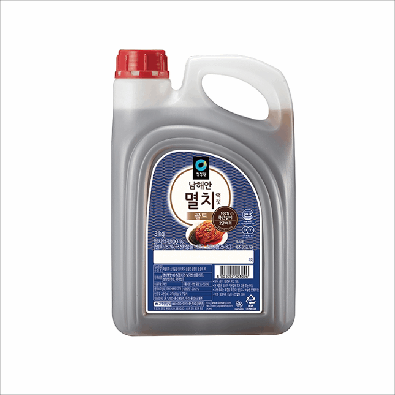 청정원 멸치액젓 3KG x 4