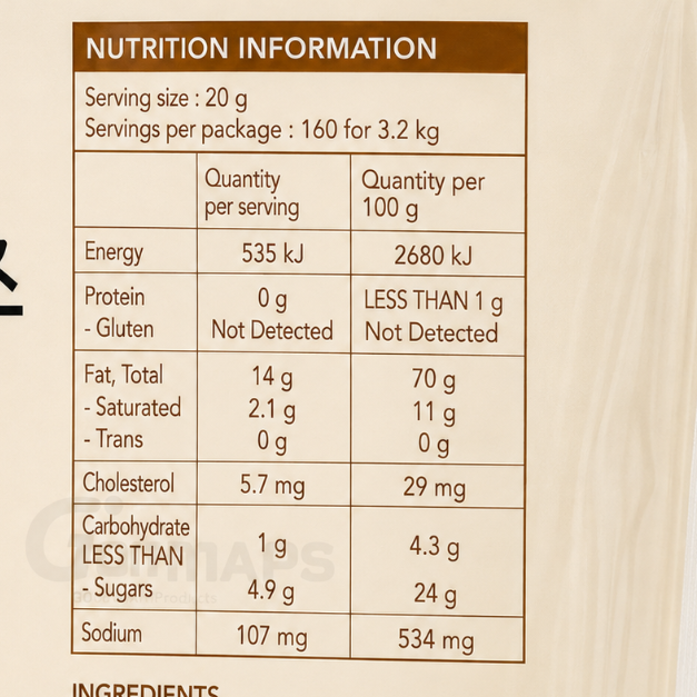 CJW GLUTEN FREE Mayonnaise 3.2KG (spout) x 4