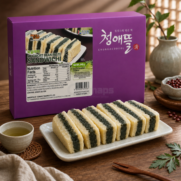 봉셰프 떡 쑥굴레떡 70G*12 개별포장 (GST별도)
