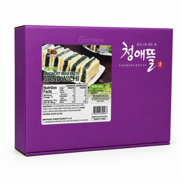 BONG CHEF MUGWORT SAND RICE CAKE 70G*12