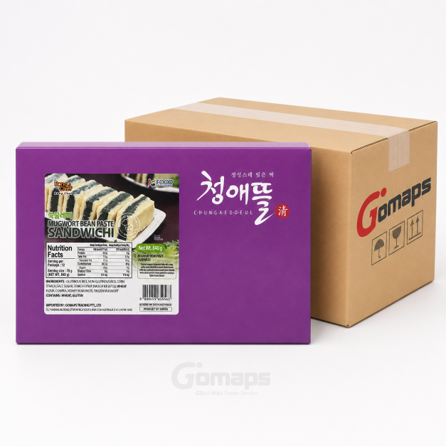 BONG CHEF MUGWORT SAND RICE CAKE 70G*12