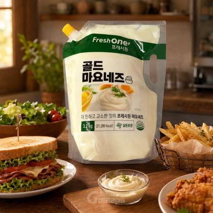 CJ프레시원 골드 마요네즈 (스파우트) 3.2KG x 4