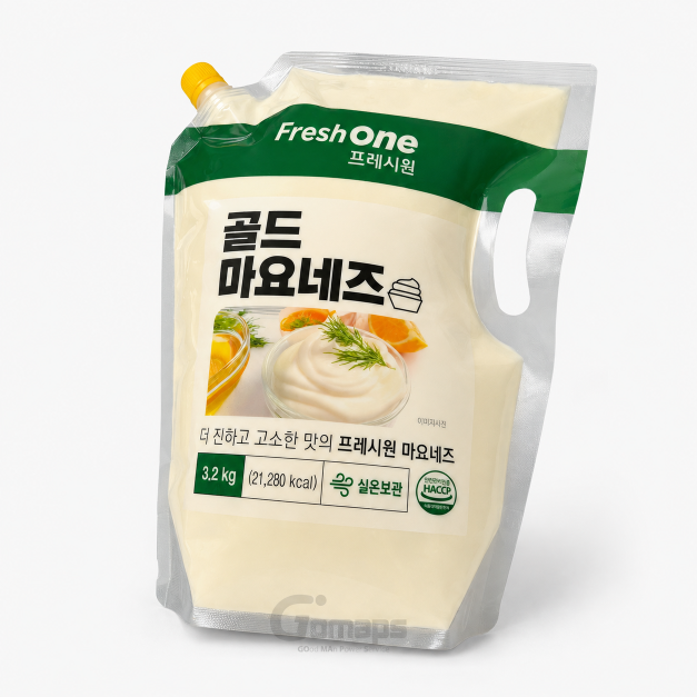 CJ프레시원 골드 마요네즈 (스파우트) 3.2KG x 4