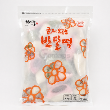 BONG CHEF THREE COLORED BARAM RICE CAKE 1KG (GST EXCLUDE)