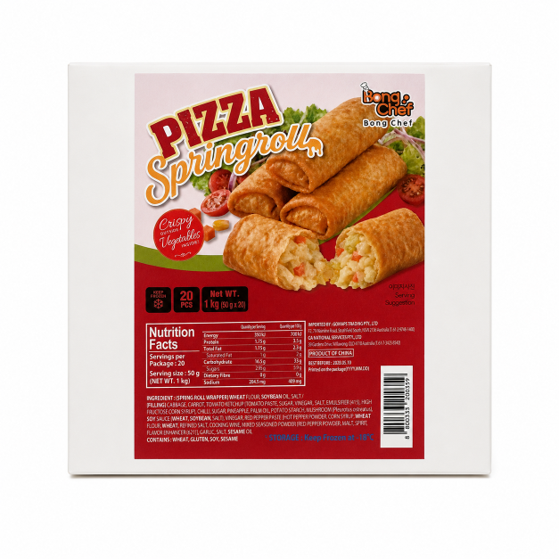 봉셰프 피자 스프링롤 50G*20P/10