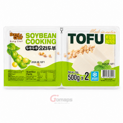 봉셰프 요리 사각 두부 500G x 2