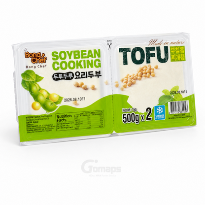 봉셰프 요리 사각 두부 500G x 2