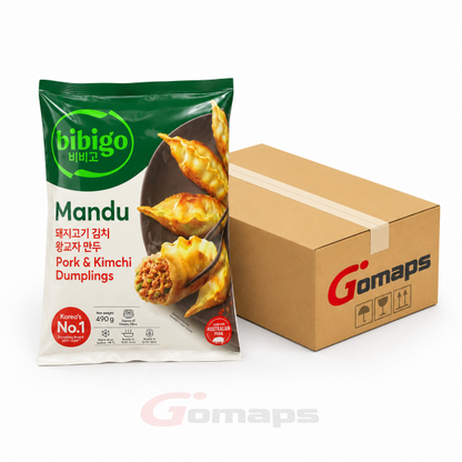 CJ Bibigo Pork Kimchi King Dumplings 490G x 18