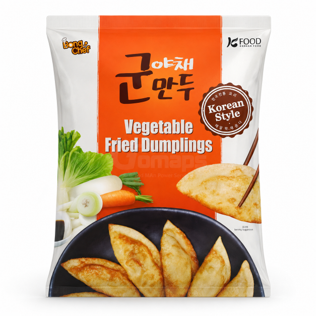 Bong Chef Vegetable Dumplings (Half Moon shape) 720G x 10