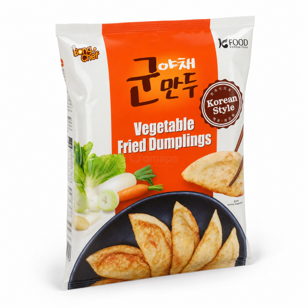 Bong Chef Vegetable Dumplings (Half Moon shape) 720G x 10
