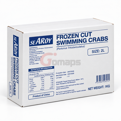 SEAROY Cut crabs 2L 1KG x 12 pieces
