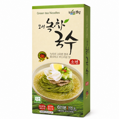 NamyangDawon Green Tea Noodles 500G x 20 (Box)
