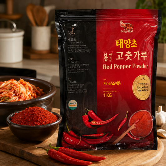 Bong Chef Red Pepper Powder (for seasoning) 1KG x 10 pieces