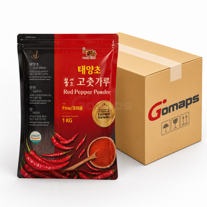 Bong Chef Red Pepper Powder (for seasoning) 1KG x 10 pieces