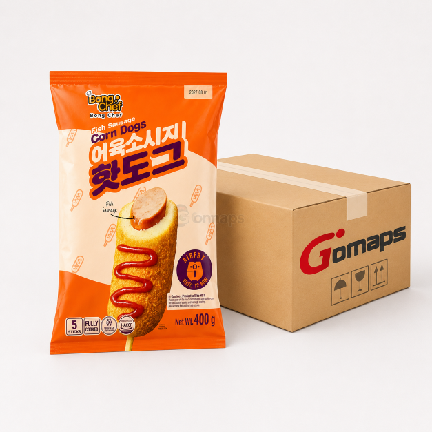 BONG CHEF CRISPY CORN DOG 80G x 5 x 12