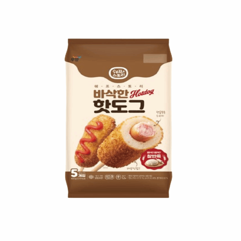 쉐프스토리 바삭한 핫도그 80G x 5 x 12