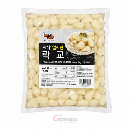 Bong Chef  Rakgyo (pickled Onion) 1KG x 10