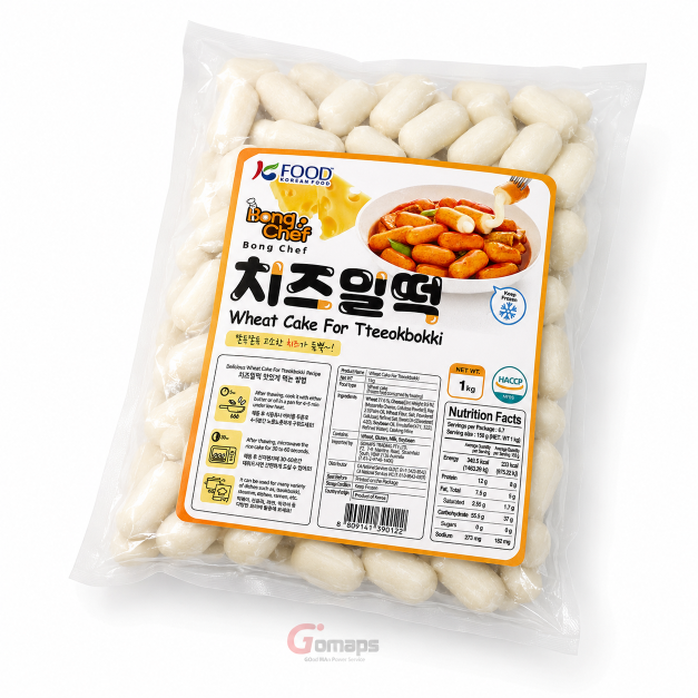 Bong Chef Cheese Wheat Rice Cake 1KG x 10