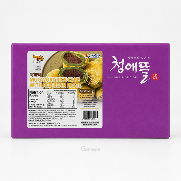 BONG CHEF MUGWORT RICE CAKE 50G x 12 (GST EXCLUDE)