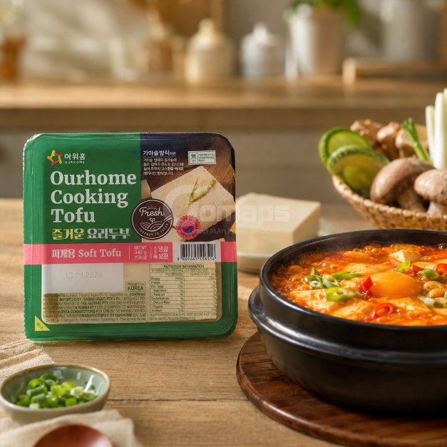 Ourhome Cooking Tofu (Soft) 340G x 18