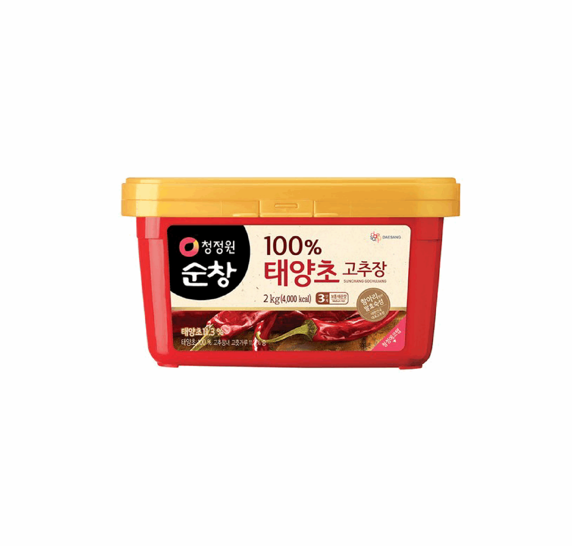 청정원 순창 고추장 2.8KG(사각) x 4